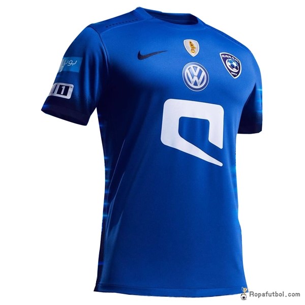 Camiseta Al Hilal Saudi FC Replica Primera Ropa 2016/17 Azul